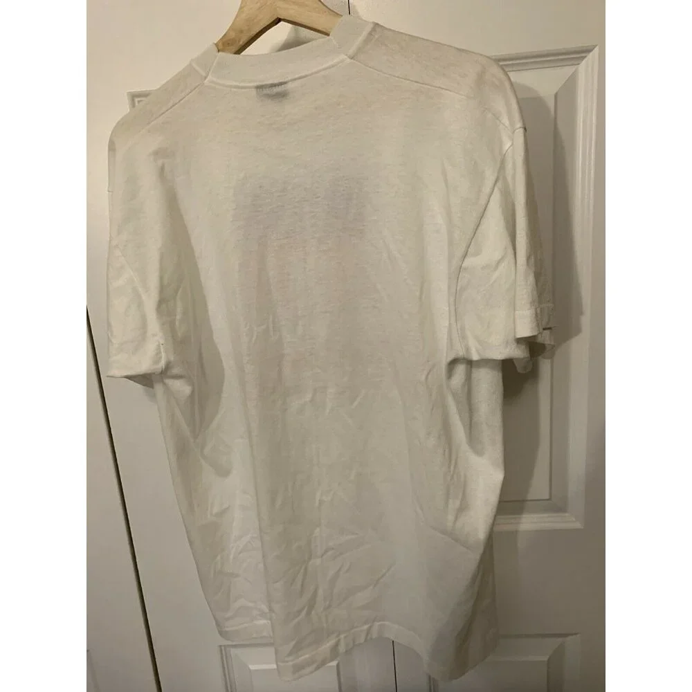 Vintage 90s Lipton Sz XL Star Spangled Banner Monument T-shirt single stitch USA